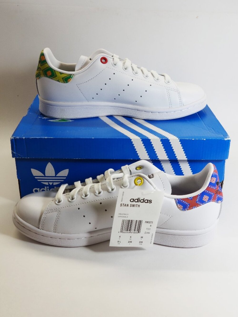 Adidas Original Stan Smith Mismatch Sneakers Men 5.5/ Women 7 NIB!